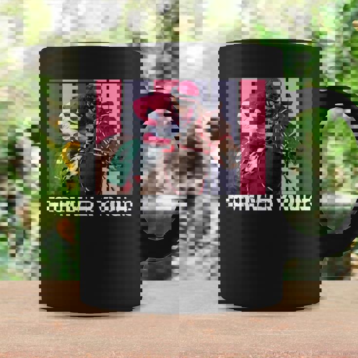 Forever Young Horse、競馬、デルマール、サンタアニタ コーヒーマグ ギフトのアイデア