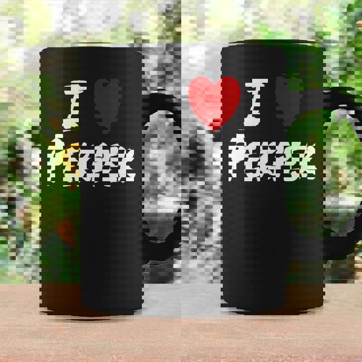 I Heart 愛 Pekpek フィリピンタガログ語 フィリピン フィリピン人 長袖tシャツ コーヒーマグ ギフトのアイデア