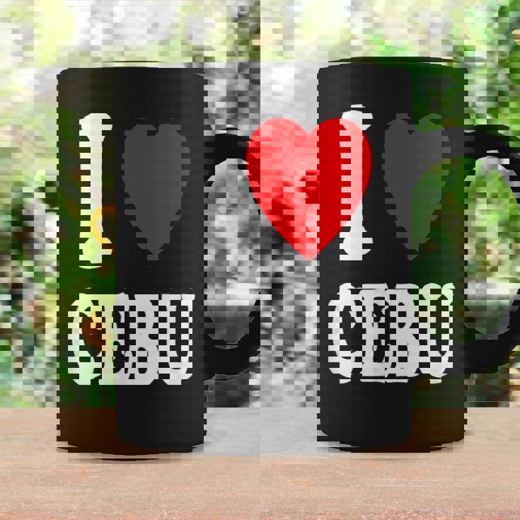 I Heart 愛 セブ 旅行 バケーション ツーリズム フィリピン コーヒーマグ ギフトのアイデア