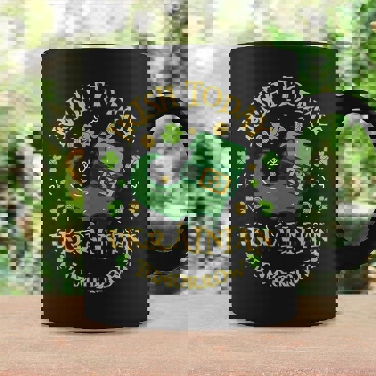 Irish Today ウクライナ Tomorrowt Patrick's Day コーヒーマグ ギフトのアイデア