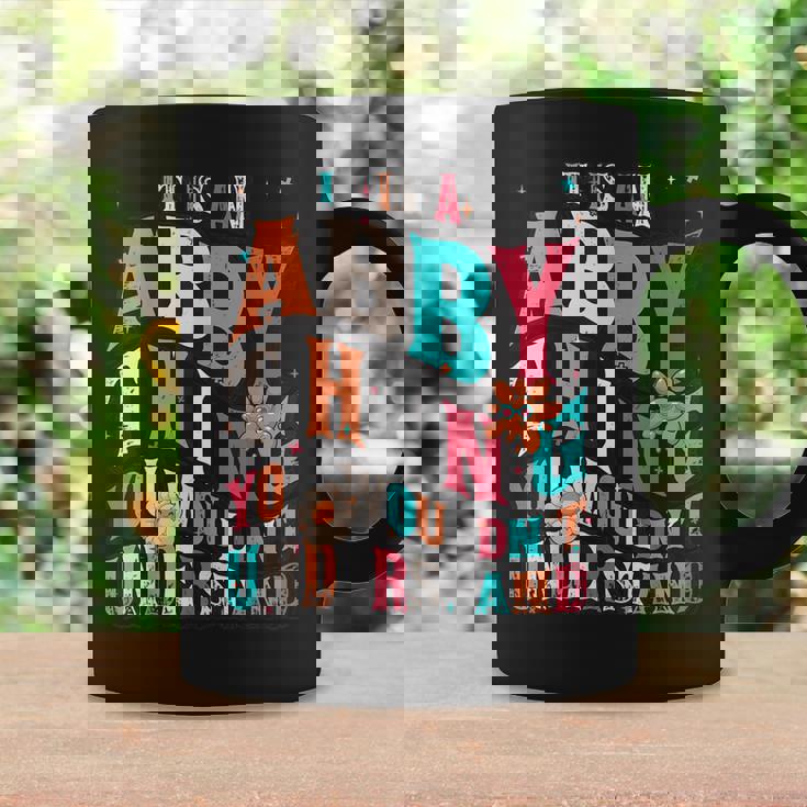 It's Abby Thing You Wouldn't Understand Abby Groovy コーヒーマグ ギフトのアイデア