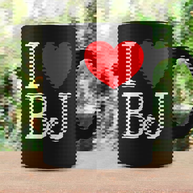 I Love ハート Bj コーヒーマグ ギフトのアイデア