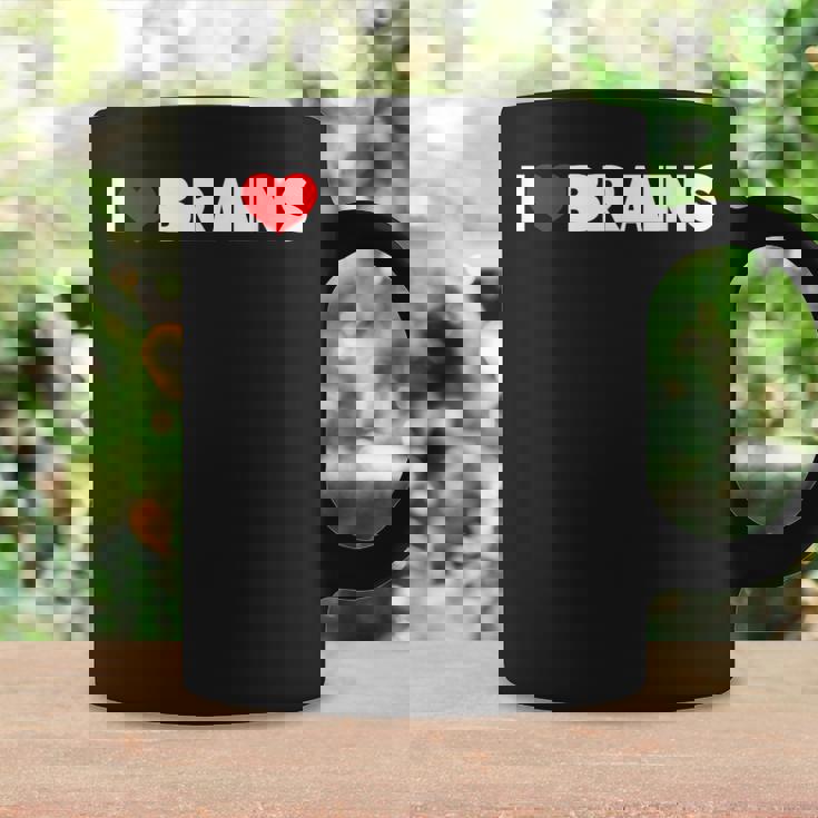 I Love ハート Brains コーヒーマグ ギフトのアイデア