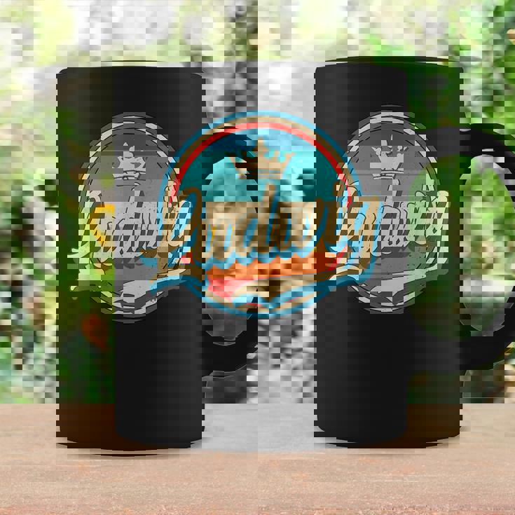 Ludwig レトロ 名前入り ヴィンテージ ファーストネーム ルートヴィヒ コーヒーマグ ギフトのアイデア