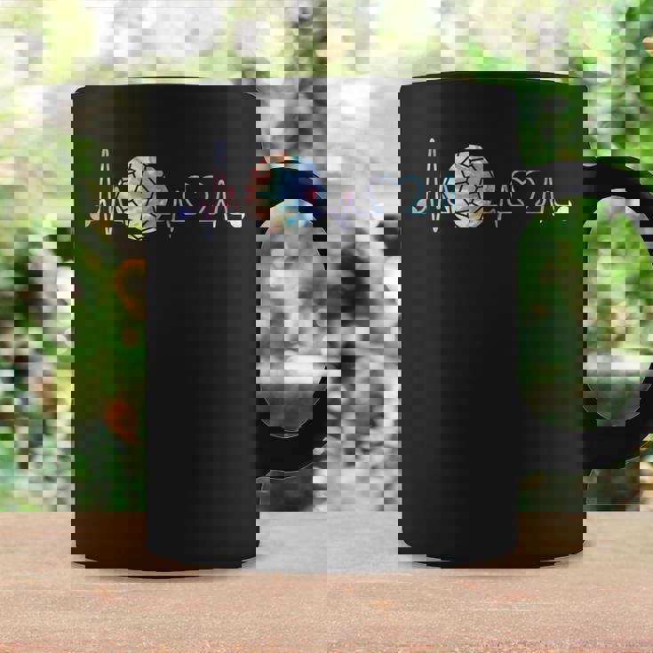 Motif Tie-Dye Amusant Pour Joueur De Handball Tasse Idées cadeaux