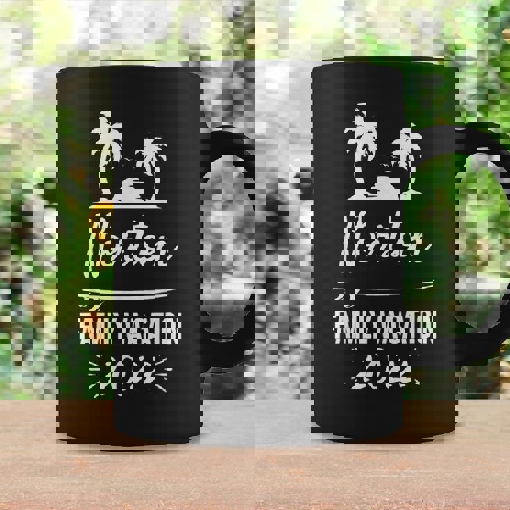 Norton ファミリーバケーション トロピカルグループトリップ ビーチ コーヒーマグ ギフトのアイデア