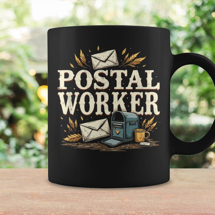 Postal Worker Delivery Serviceworld Post Day Post Office Coffee Mug ...