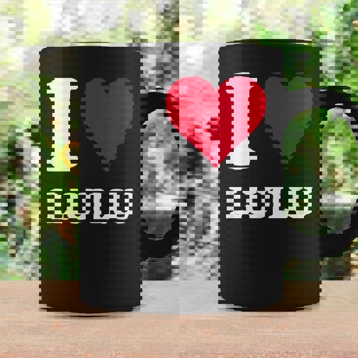 Red Heart I Love Lulu コーヒーマグ ギフトのアイデア