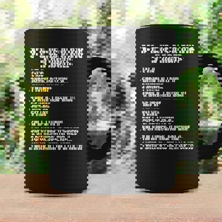 Rules For Dating My Daughter Dad ギフト コーヒーマグ ギフトのアイデア