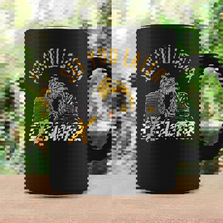 See You Later ショベルカードライバー コーヒーマグ ギフトのアイデア