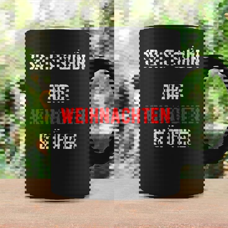 Sex Istchön Aber Weihnachten Ist Öfter Zweideutigpruch Tassen Geschenkideen