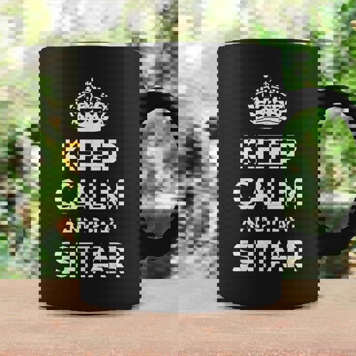 Sitar Players Saying 'Keep Calm And Play Sitar' Coffee Mug Gifts ideas