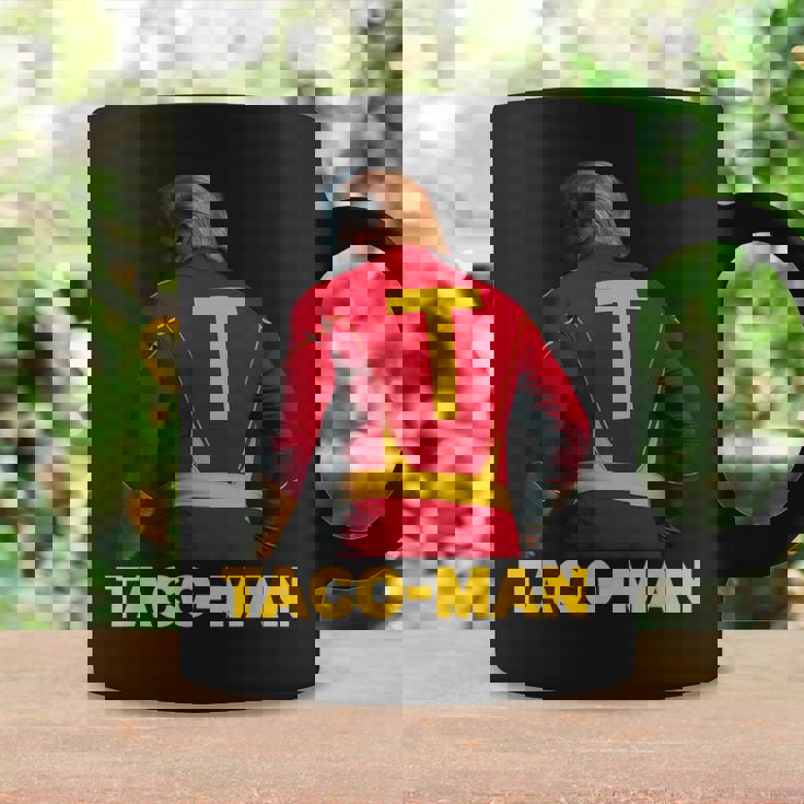 Taco-Man 面白い 反トランプ ハロウィーン 政治的コスチュームアイデア コーヒーマグ ギフトのアイデア