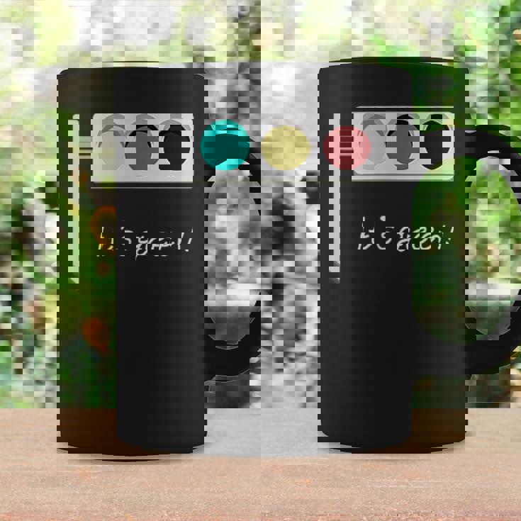 Traffic Light It's Green 信号機 メンズ レディース おしゃれ ユニーク おもしろ コーヒーマグ ギフトのアイデア