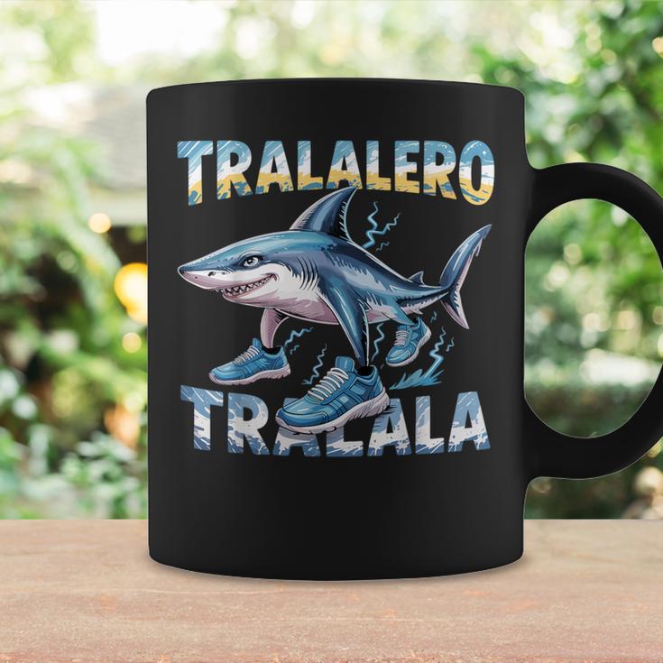 Tralalero Tralala Italian Brain Rot Italian Brainrot Meme Taza de café ...