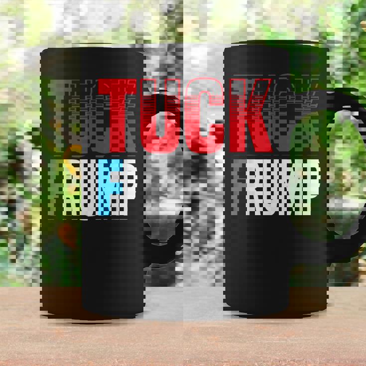 Tuck Frump 面白いアンチトランプデザイン。 コーヒーマグ ギフトのアイデア