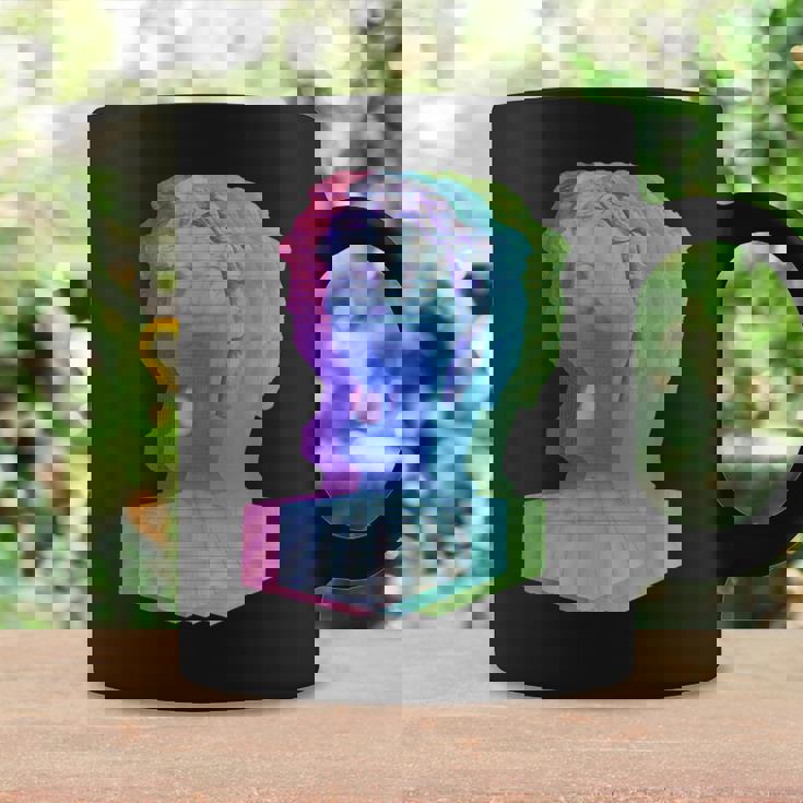 Vaporwave シュールグリッチアートシャツ コーヒーマグ ギフトのアイデア