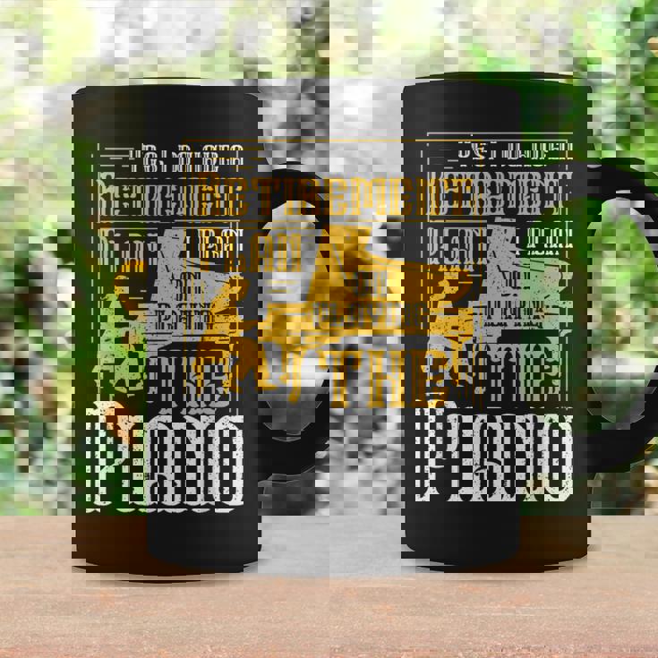 Yes I Do Have A Retirement Plan I Plan The Piano コーヒーマグ ギフトのアイデア