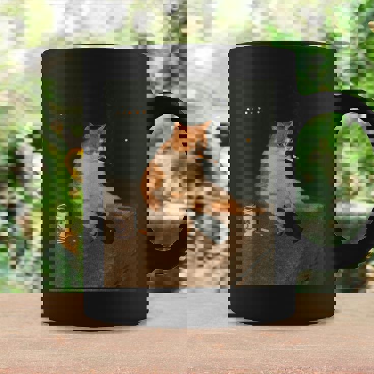 おもしろタバコ 子猫 喫煙 バカ ミーム ブレイン コーヒーマグ ギフトのアイデア