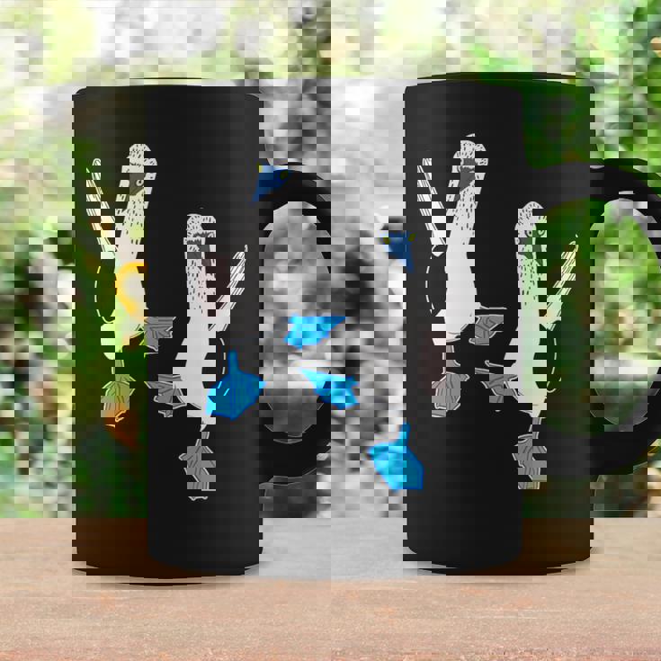 かわいいアオアシカツオドリ。 コーヒーマグ ギフトのアイデア