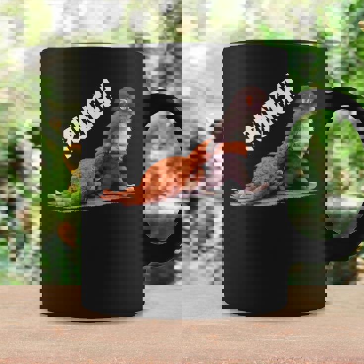 かわいい赤ちゃん猿の名前付きパンチシャツパンチモンキーサポーター コーヒーマグ ギフトのアイデア