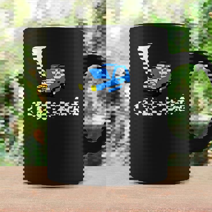 くるまこわれた コーヒーマグ ギフトのアイデア