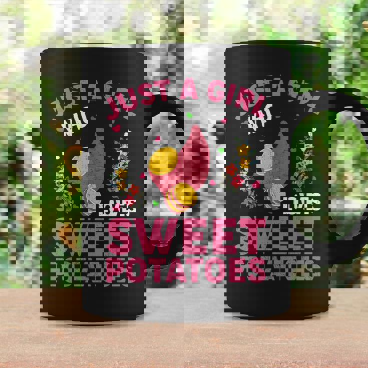 さつまいも好き さつまいもが大好きな女の子 コーヒーマグ ギフトのアイデア