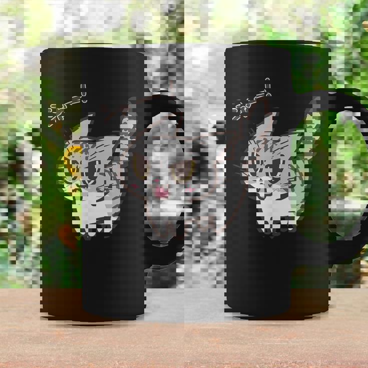 ねこシャーサバトラ白猫ver コーヒーマグ ギフトのアイデア