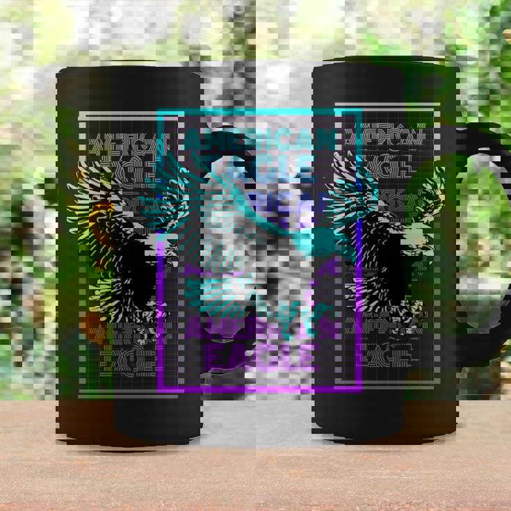 アメリカンイーグル ビンテージ レトロ アメリカンイーグル 長袖tシャツ コーヒーマグ ギフトのアイデア