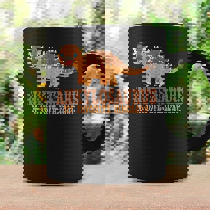 アンキロサウルス My Favorite 恐竜キッズアンキロサウルス コーヒーマグ ギフトのアイデア