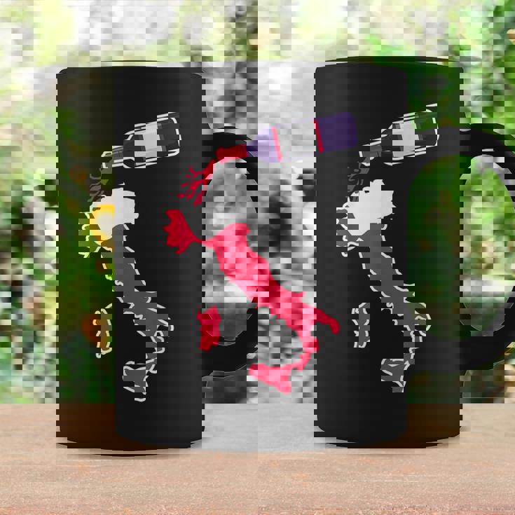 イタリアワインシャツ 地図 イタリアバケーション コーヒーマグ ギフトのアイデア