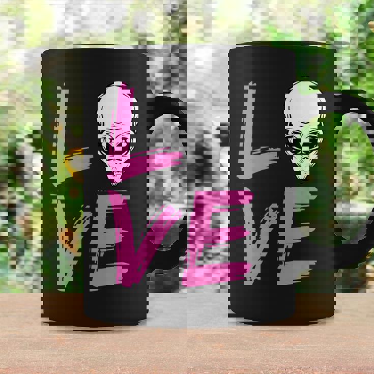 エイリアンラバーtシャツ エイリアンフェイス Ufo ファニーtシャツ コーヒーマグ ギフトのアイデア