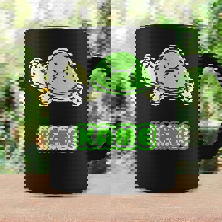 カメさん 亀《Kame》ミドリガメ【どうぶつフレンズ】水族館 ゆるくて かわいい キャラクター イラスト コーヒーマグ ギフトのアイデア