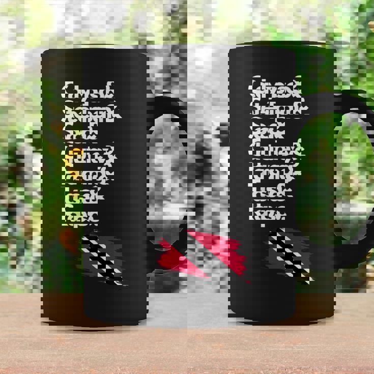 カリプソ スティールパン ソカ チャツネ パラン タッサ ラプソ トリニダード コーヒーマグ ギフトのアイデア