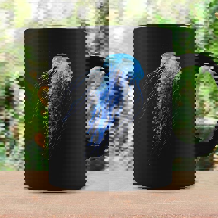 クラゲ 動物 動物園 アート クラゲ コーヒーマグ ギフトのアイデア