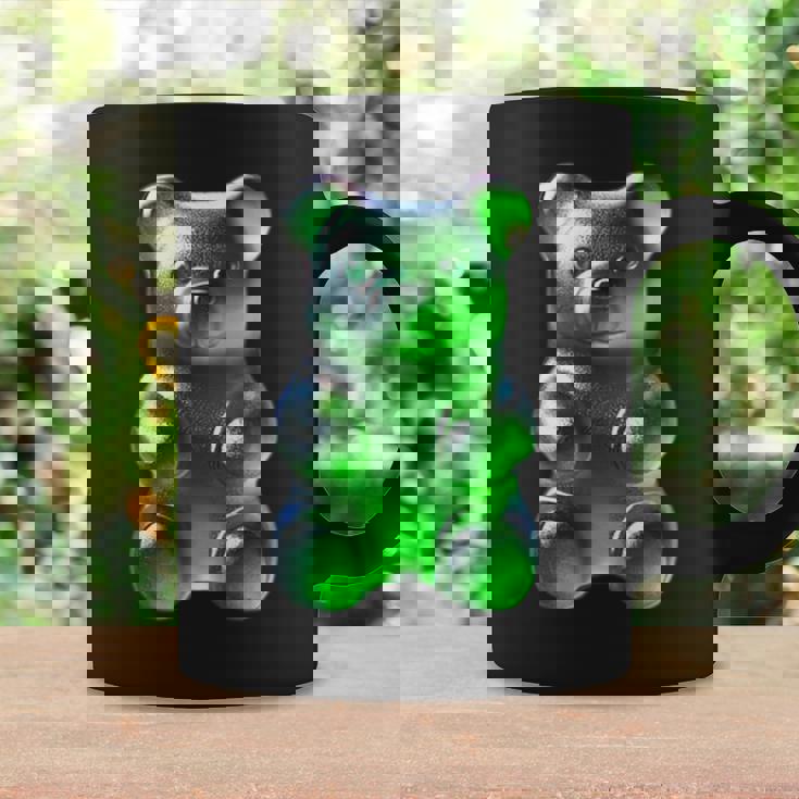 グリーン グミベア コーヒーマグ ギフトのアイデア