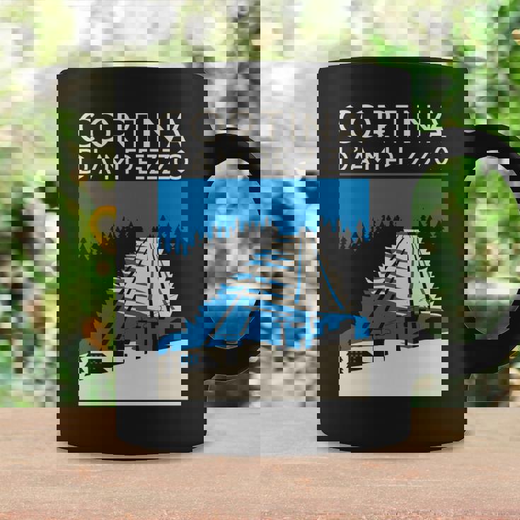 コルティナダンペッツォ 長袖tシャツ コーヒーマグ ギフトのアイデア