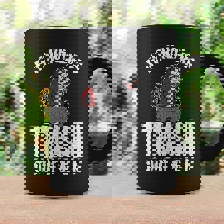 ゴミが関係するならオポッサムジョークでカウントしてくれポッサム コーヒーマグ ギフトのアイデア