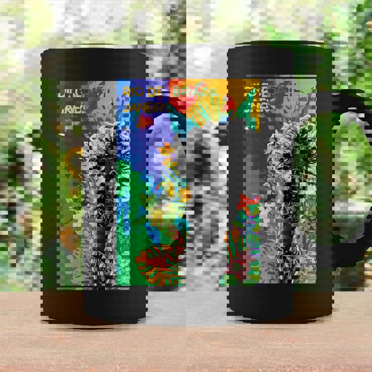 サンバダンサー ブラジル カーニバル リオデジャネイロ カラフル コーヒーマグ ギフトのアイデア