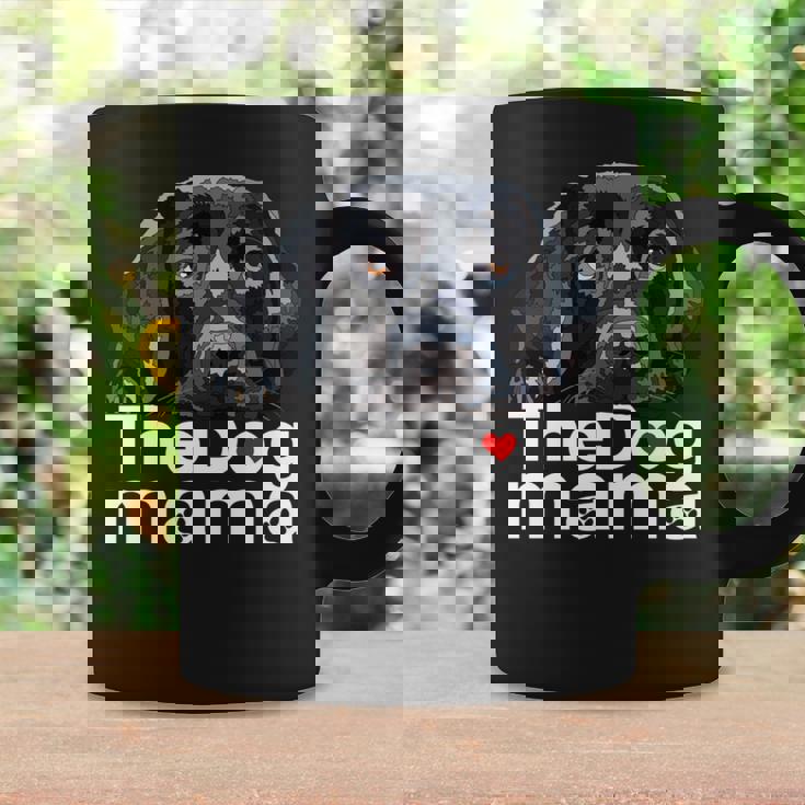 ザドッグママブラックラブラドールママレトリーバーマザードッグマミー 長袖tシャツ コーヒーマグ ギフトのアイデア