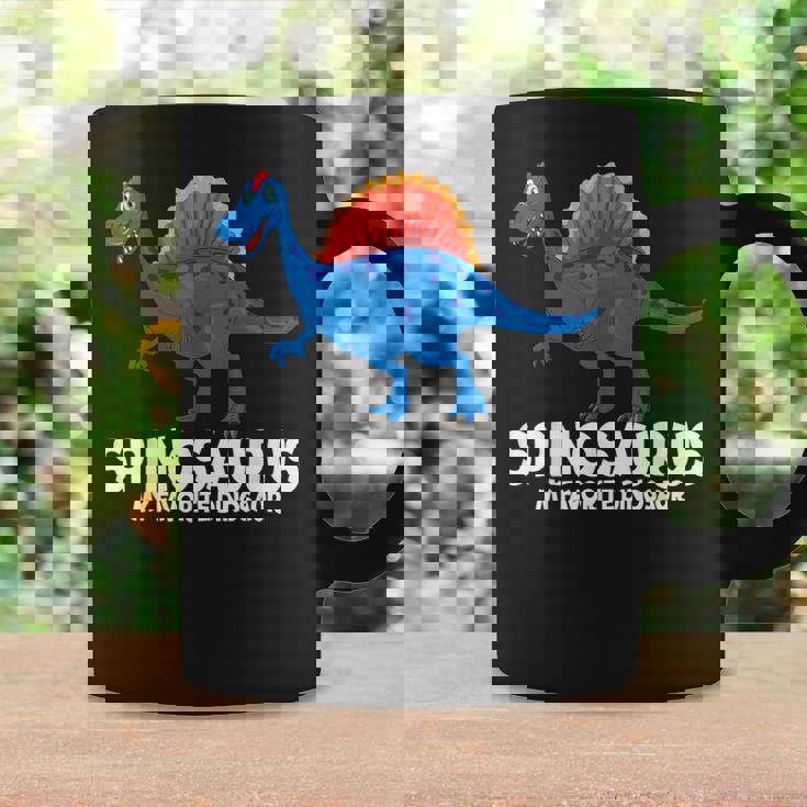 スピノサウルス My Favorite Dinosaur キッズ スピノサウルス コーヒーマグ ギフトのアイデア