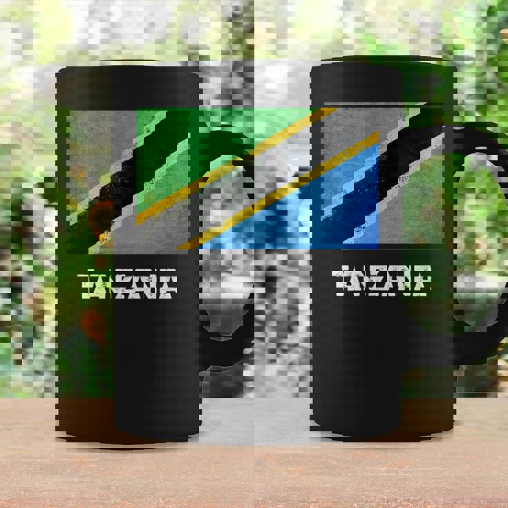 タンザニア国旗tシャツ コーヒーマグ ギフトのアイデア