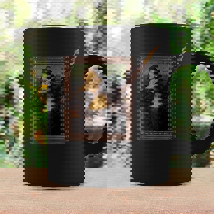 ダビング モナリザ 絵画 ラ・ジョコンダ コーヒーマグ ギフトのアイデア