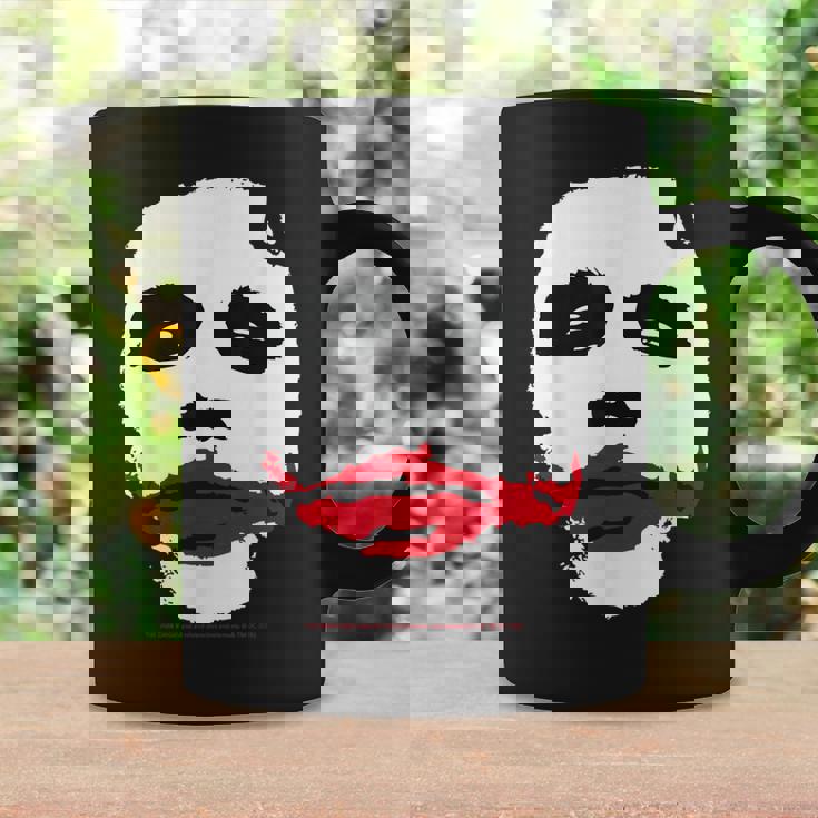 ダークナイトジョーカーの顔 ミニマリスト 象徴的なイメージ コーヒーマグ ギフトのアイデア