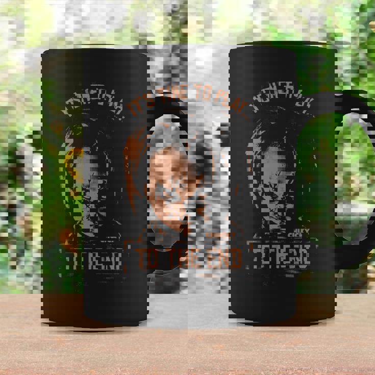 チャッキー It’S Time To Play To The End 長袖tシャツ コーヒーマグ ギフトのアイデア