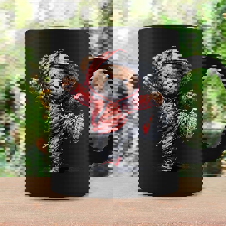 テディ愛好家やキッズダンサーのための面白いクマ コーヒーマグ ギフトのアイデア