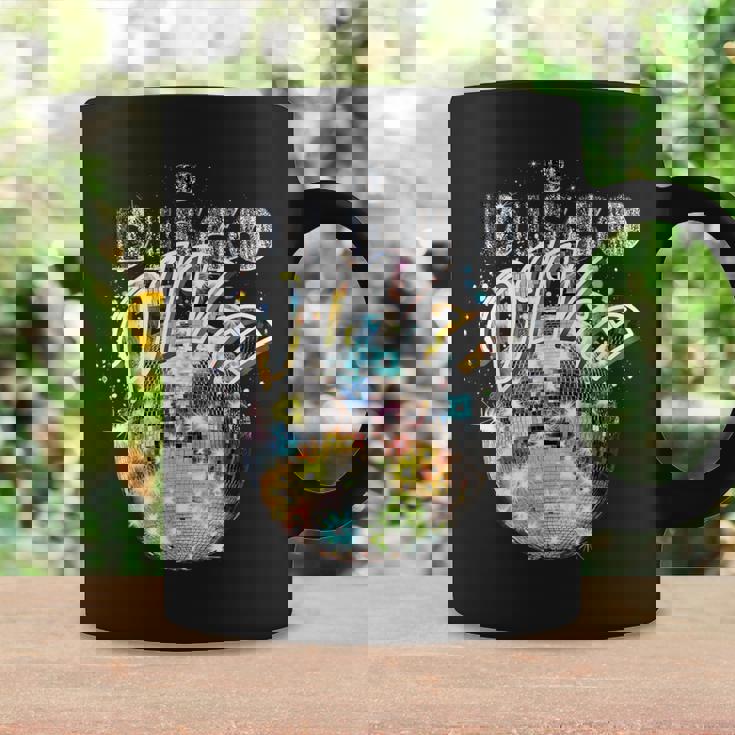 ディスコボール ディスコ ディーバ クイーン 70年代 レトロ ヴィンテージ ダンス コーヒーマグ ギフトのアイデア