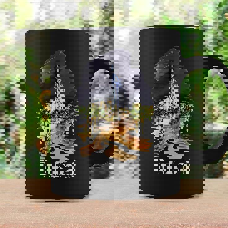 ドバイ Uae お土産絵画 ドバイの街 シャツ 長袖tシャツ コーヒーマグ ギフトのアイデア