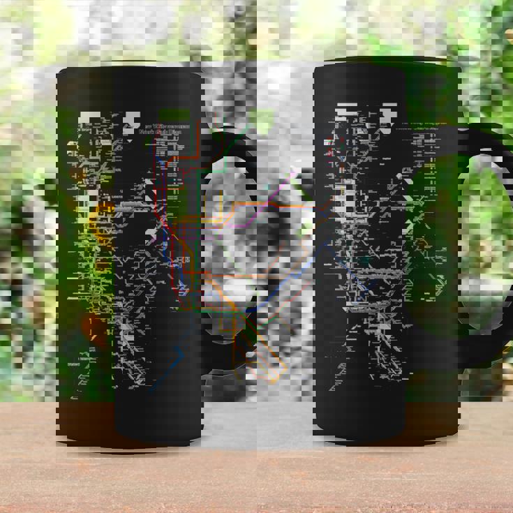 ニューヨーク市メトロマップアート I Heart Ny お土産ギフト 長袖tシャツ コーヒーマグ ギフトのアイデア