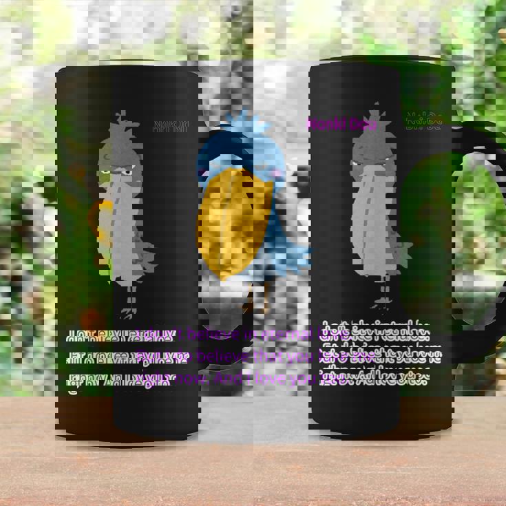 ハシビロコウlove コーヒーマグ ギフトのアイデア